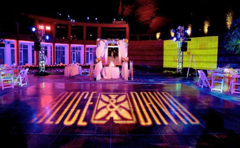 Monogram-Gobo-For-Wedding